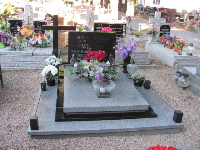Bronisława Więcko 1914 Kąty Wrocławskie - Grobonet - Wyszukiwarka osób pochowanych