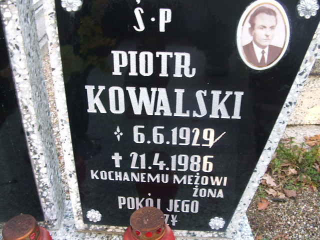Piotr Kowalski 1929 Kąty Wrocławskie - Grobonet - Wyszukiwarka osób pochowanych