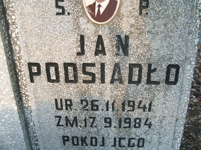 Jan Podsiadło 1941 Kąty Wrocławskie - Grobonet - Wyszukiwarka osób pochowanych