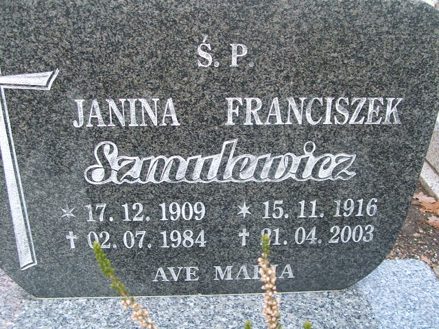 Franciszek Szmulewicz 1916 Kąty Wrocławskie - Grobonet - Wyszukiwarka osób pochowanych