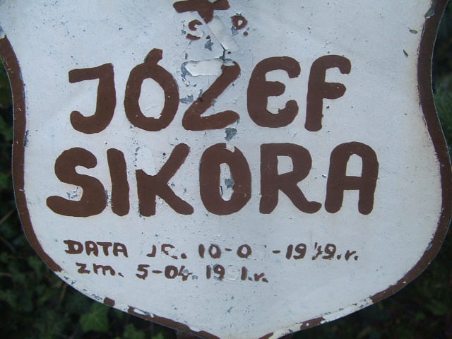 Józef Sikora 1949 Kąty Wrocławskie - Grobonet - Wyszukiwarka osób pochowanych