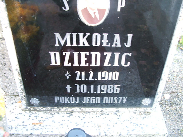 Mikołaj Dziedzic 1910 Kąty Wrocławskie - Grobonet - Wyszukiwarka osób pochowanych