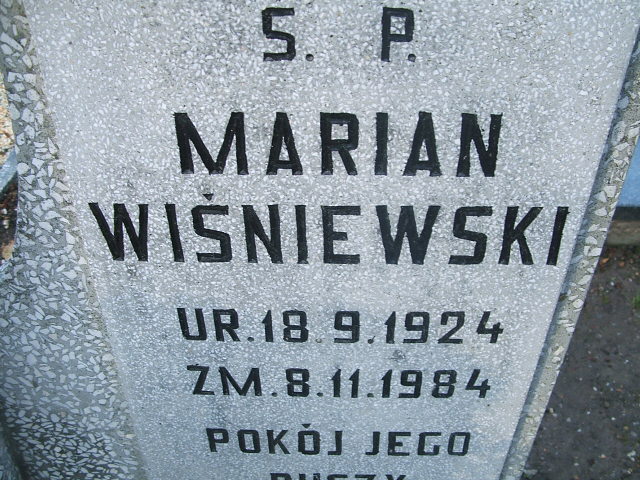 Genowefa Wiśniewska 1922 Kąty Wrocławskie - Grobonet - Wyszukiwarka osób pochowanych