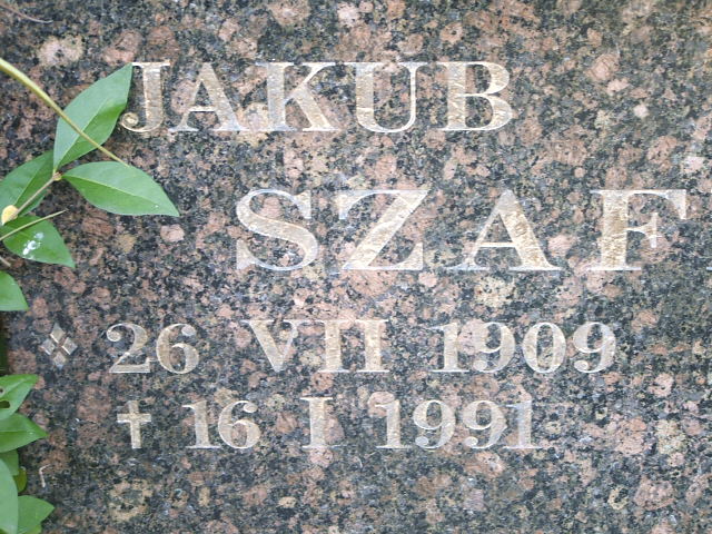 Jakub Szafran 1909 Kąty Wrocławskie - Grobonet - Wyszukiwarka osób pochowanych