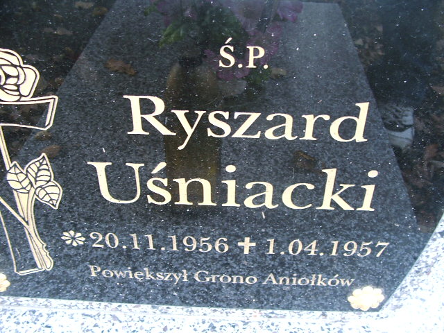 Ryszard Uśniacki 1956 Kąty Wrocławskie - Grobonet - Wyszukiwarka osób pochowanych
