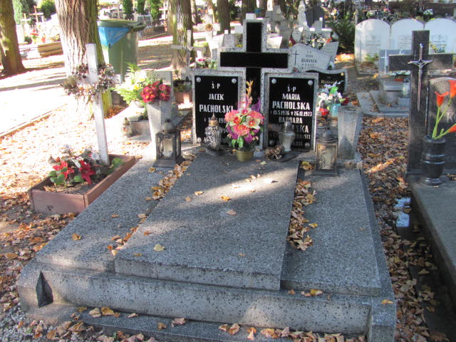 Grób Maria Pacholska