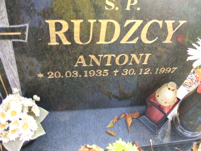 Antoni Rudzki 1935 Kąty Wrocławskie - Grobonet - Wyszukiwarka osób pochowanych