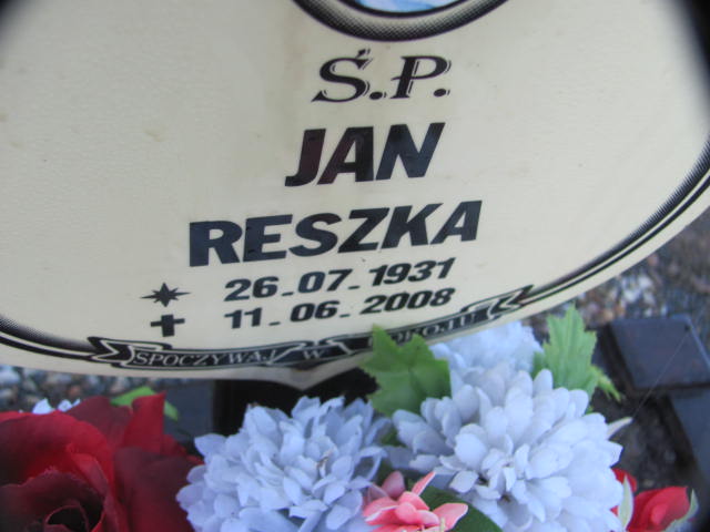 Grób Jan Reszka