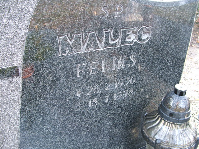 Feliks Jan Malec 1930 Kąty Wrocławskie - Grobonet - Wyszukiwarka osób pochowanych