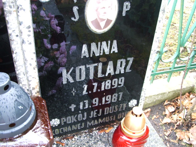 Anna Kotlarz 1899 Kąty Wrocławskie - Grobonet - Wyszukiwarka osób pochowanych