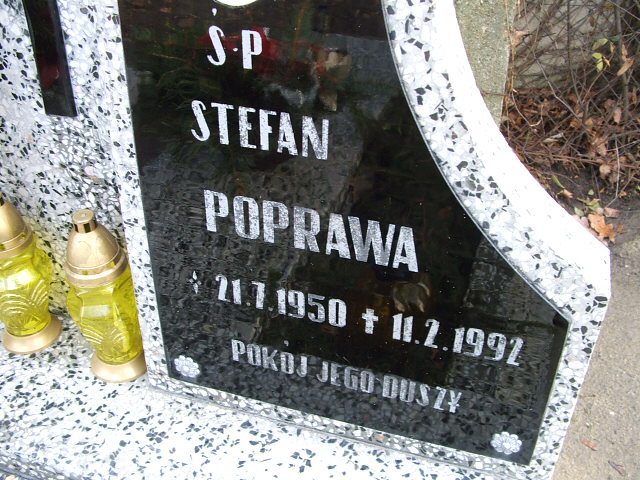 Stefan Poprawa 1950 Kąty Wrocławskie - Grobonet - Wyszukiwarka osób pochowanych