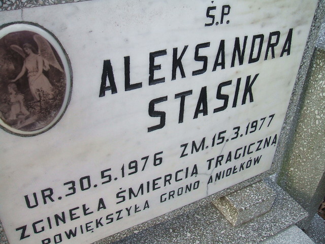 Aleksandra Stasik 1976 Kąty Wrocławskie - Grobonet - Wyszukiwarka osób pochowanych
