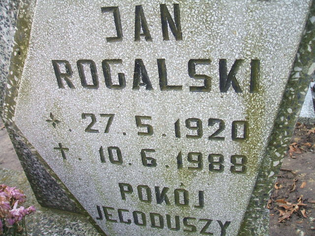 Grób Jan Rogalski