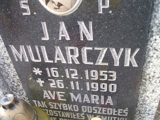 Jan Mularczyk 1953 Kąty Wrocławskie - Grobonet - Wyszukiwarka osób pochowanych