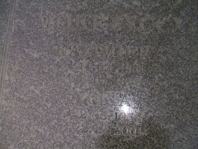 Grób Kazimierz Mokrzycki