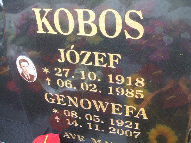 Józef Kobos 1918 Kąty Wrocławskie - Grobonet - Wyszukiwarka osób pochowanych